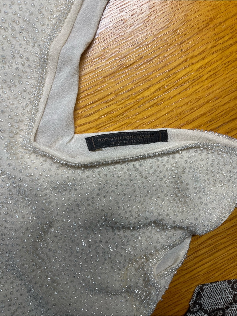 Narciso Rodriguez Sequins Top - Picture 3 of 3
